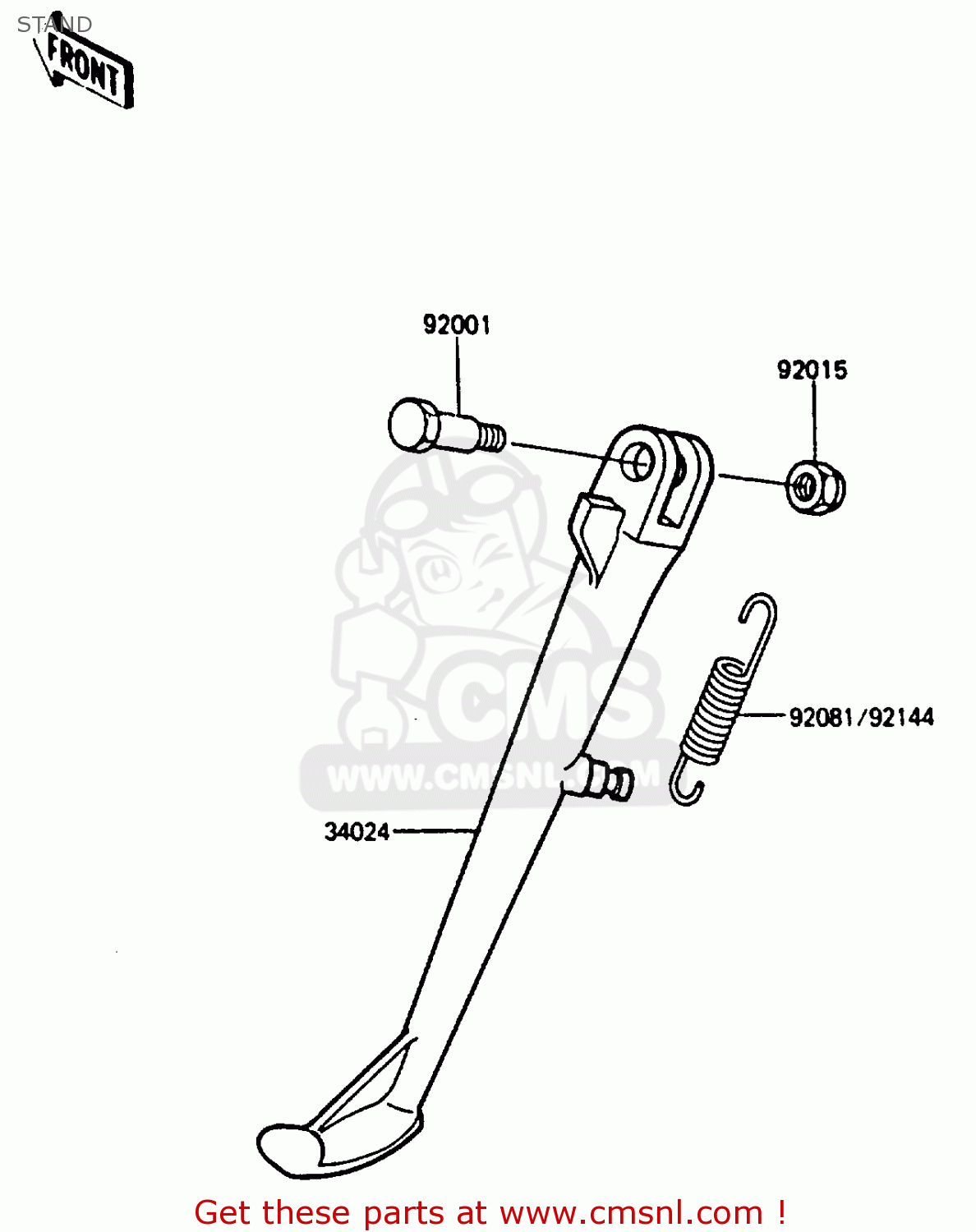 STAND ZL600A2 1987 EUROPE WG ST / KPH