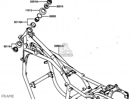 FRAME - ZL600A2 1987 EUROPE WG ST / KPH