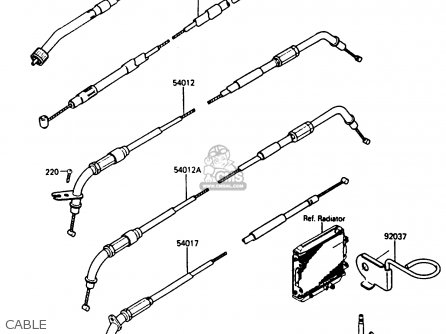 CABLE - ZL600A2 1987 EUROPE WG ST / KPH