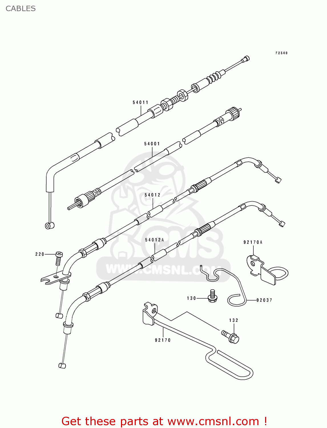 CABLES ZL600B1 ELIMINATOR 600 1995 EU UK FR NL AR FG GR IT NR SD SP ST