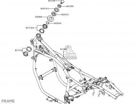 FRAME - ZL600B1 ELIMINATOR 600 1995 EU UK FR NL AR FG GR IT NR SD SP ST