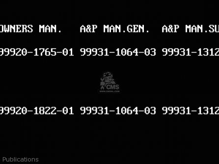 Publications - ZL600B3 ELIMINATOR 600 1997 USA CALIFORNIA