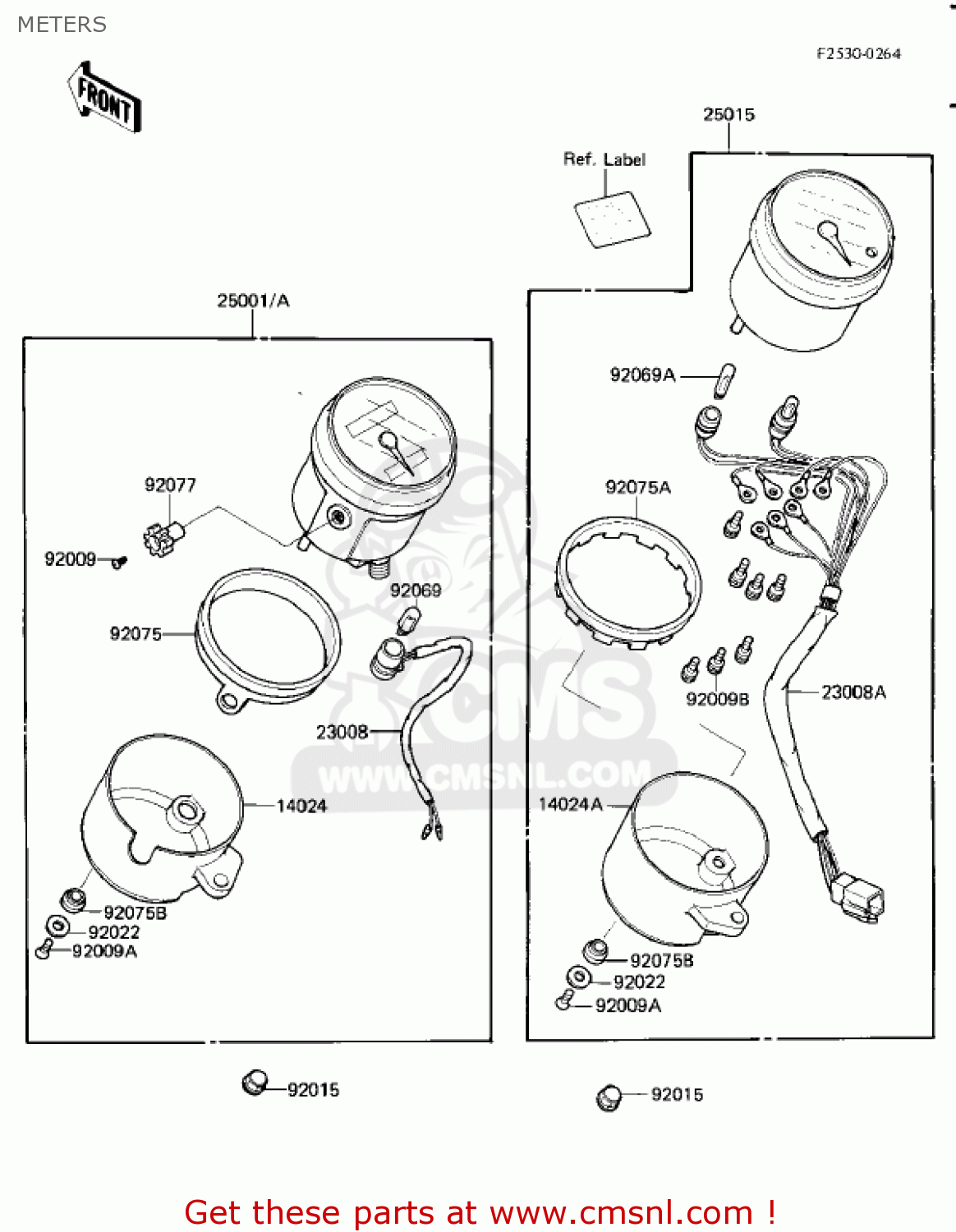 METERS ZL900A1 ELIMINATOR 1985 USA CALIFORNIA CANADA
