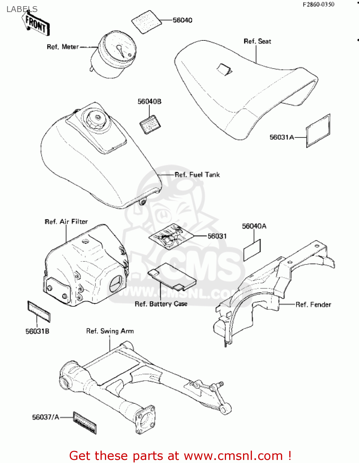 LABELS ZL900A1 ELIMINATOR 1985 USA CALIFORNIA CANADA
