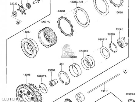 CLUTCH - ZL900A2 ELIMINATOR 1986 USA CALIFORNIA CANADA