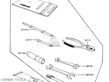 OWNER TOOLS - ZN1100B1 SHAFT 1984 USA CALIFORNIA CANADA / LTD