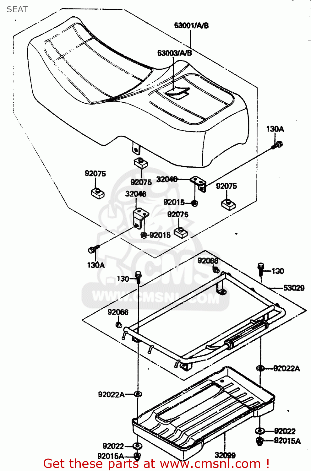 SEAT ZN1300A1 1983 USA CANADA