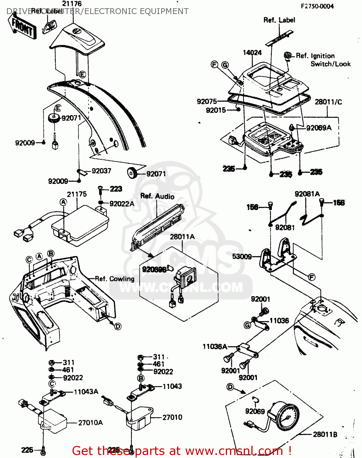 DRIVE COMPUTER/ELECTRONIC EQUIPMENT ZN1300A1 1983 USA CANADA