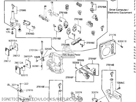 IGNITION SWITCH/LOCKS/REFLECTORS - ZN1300A1 VOYAGER 1983 USA CALIFORNIA CANADA