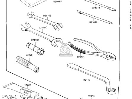 OWNER TOOLS - ZN1300A1 VOYAGER 1983 USA CALIFORNIA CANADA