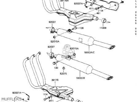 MUFFLERS - ZN1300A1 VOYAGER 1983 USA CALIFORNIA CANADA