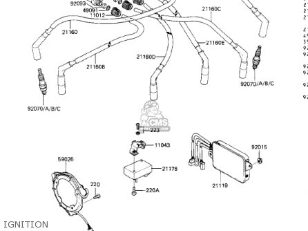 IGNITION - ZN1300A1 VOYAGER 1983 USA CALIFORNIA CANADA