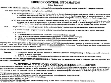 PUBLICATIONS - ZN1300A2 1984 USA CALIFORNIA CANADA