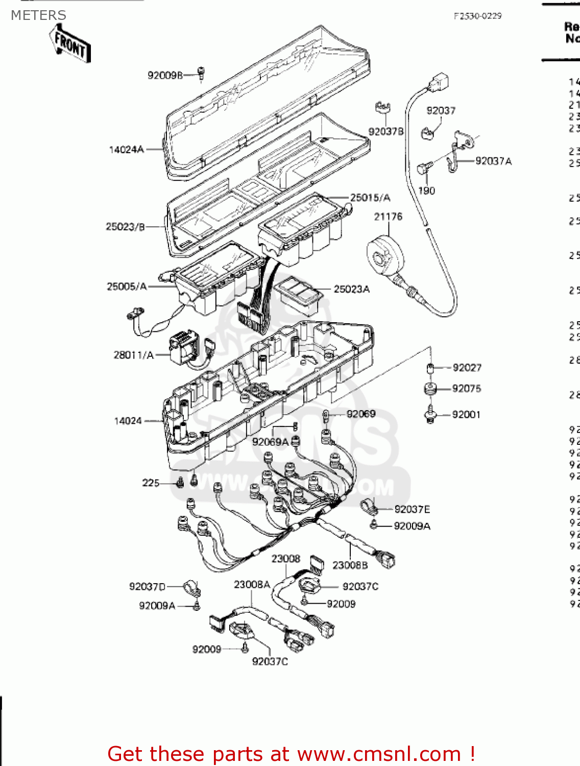METERS ZN1300A2 VOYAGER 1984 USA CALIFORNIA CANADA