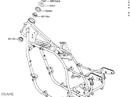 FRAME - ZN1300A2 VOYAGER 1984 USA CALIFORNIA CANADA
