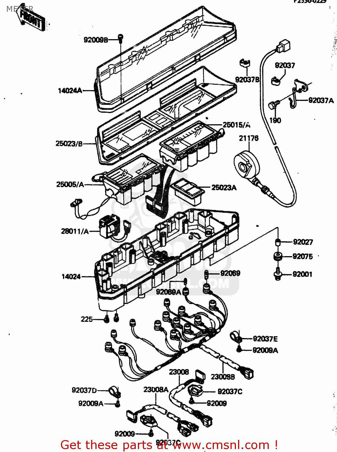 METER ZN1300A3 1985 USA CALIFORNIA CANADA