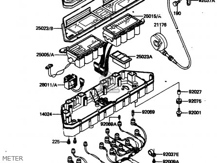 METER - ZN1300A3 1985 USA CALIFORNIA CANADA