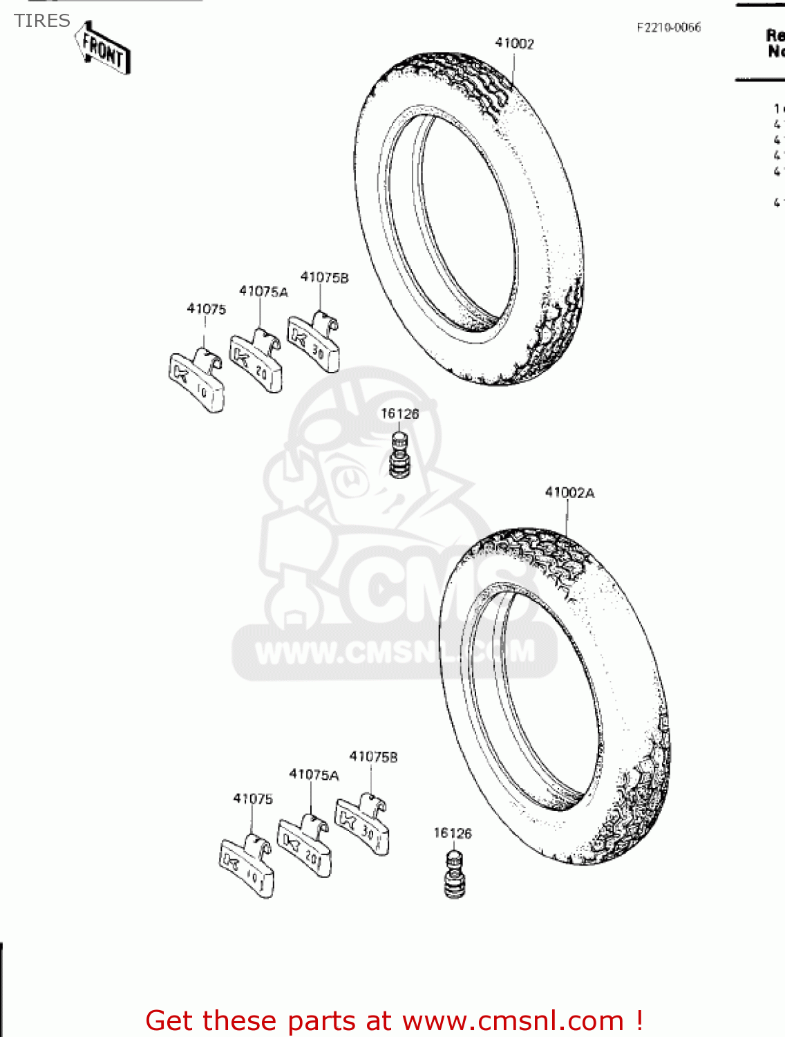 TIRES ZN1300A3 VOYAGER 1985 USA CALIFORNIA CANADA