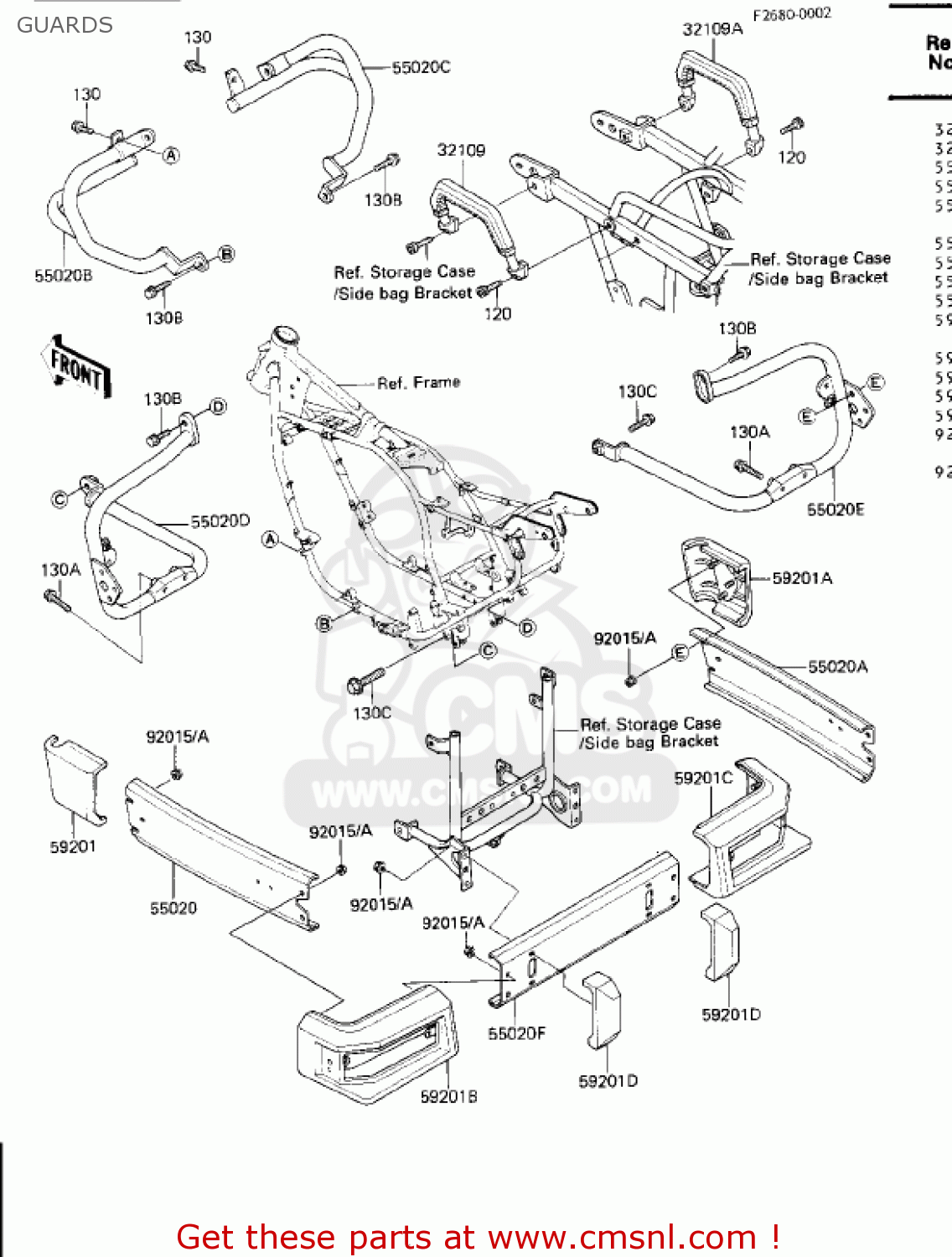 GUARDS ZN1300A4 VOYAGER 1986 USA CALIFORNIA CANADA