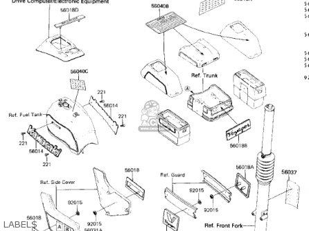 LABELS - ZN1300A4 VOYAGER 1986 USA CALIFORNIA CANADA
