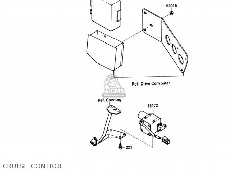 CRUISE CONTROL - ZN1300A5 VOYAGER 1987 USA CALIFORNIA