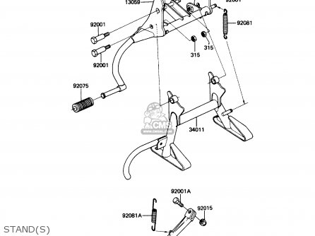 STAND(S) - ZN1300A5 VOYAGER 1987 USA CALIFORNIA