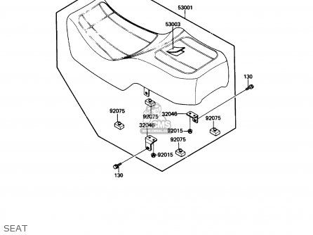 SEAT - ZN1300A5 VOYAGER 1987 USA CALIFORNIA