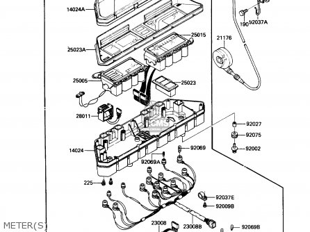METER(S) - ZN1300A5 VOYAGER 1987 USA CALIFORNIA
