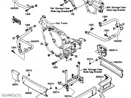 GUARD(S) - ZN1300A5 VOYAGER 1987 USA CALIFORNIA