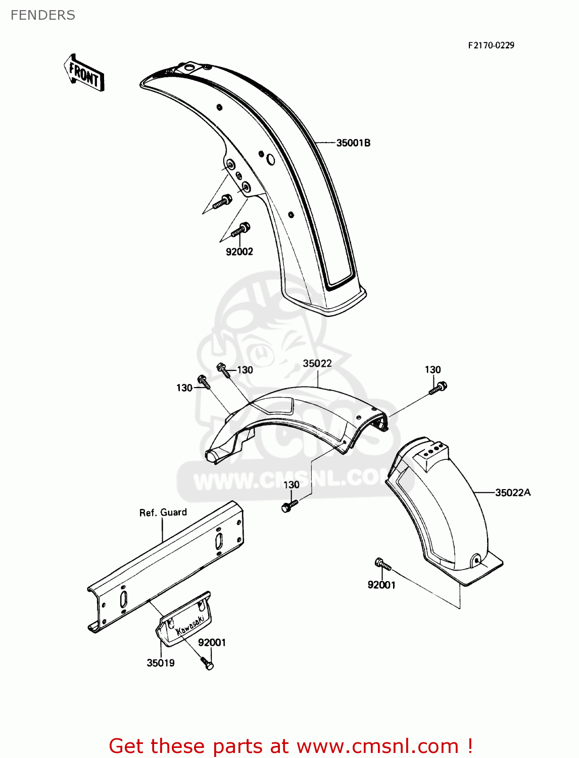 FENDERS ZN1300A6 VOYAGER 1988 USA CALIFORNIA
