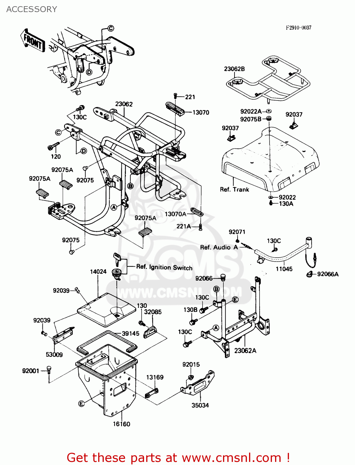 ACCESSORY ZN1300A6 VOYAGER 1988 USA CALIFORNIA