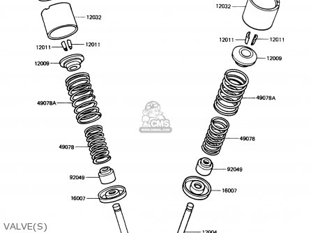VALVE(S) - ZN1300A6 VOYAGER 1988 USA CALIFORNIA