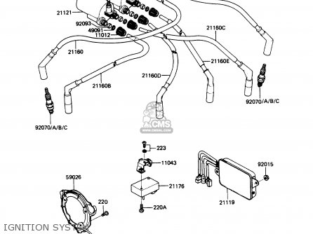 IGNITION SYSTEM - ZN1300A6 VOYAGER 1988 USA CALIFORNIA
