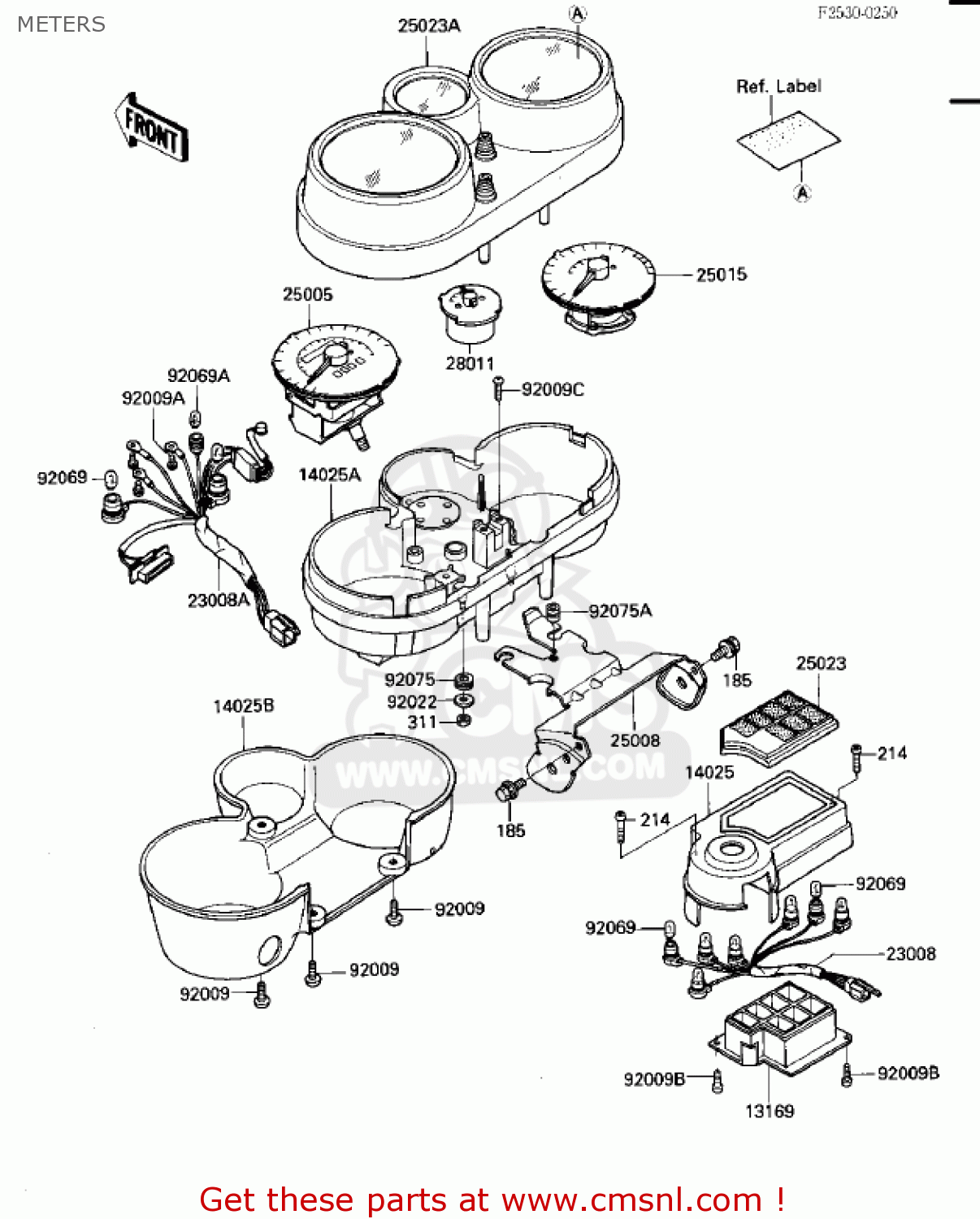 METERS ZN700A1 SHAFT 1984 USA CALIFORNIA / LTD