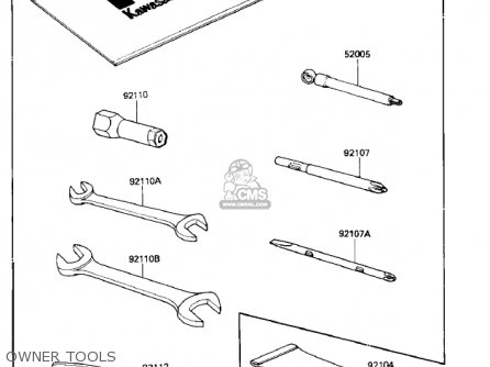 OWNER TOOLS - ZN700A1 SHAFT 1984 USA CALIFORNIA / LTD