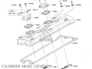 CYLINDER HEAD COVER - ZR1000A1 Z1000 2003 USA CALIFORNIA CANADA