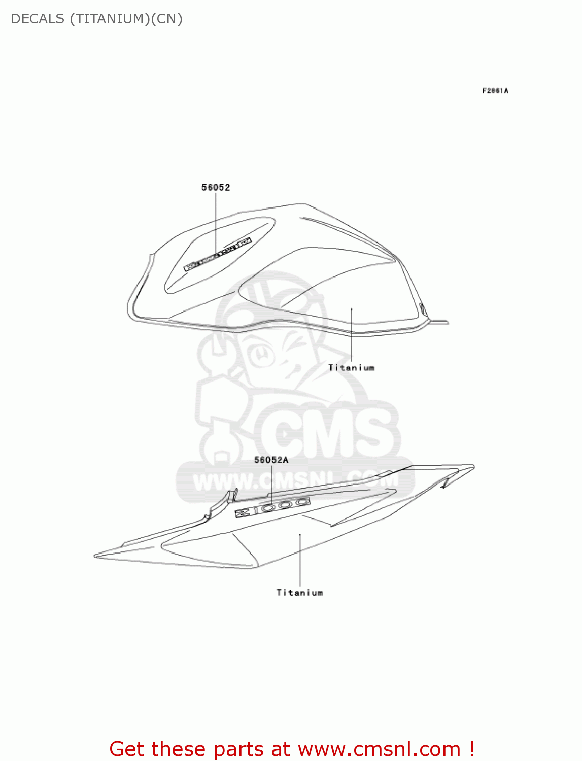 DECALS (TITANIUM)(CN) ZR1000A6F Z1000 2006 USA CALIFORNIA CANADA