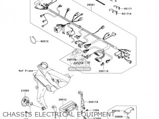 CHASSIS ELECTRICAL EQUIPMENT - ZR1000A6F Z1000 2006 USA CALIFORNIA CANADA