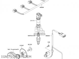 IGNITION SYSTEM - ZR1000A6F Z1000 2006 USA CALIFORNIA CANADA