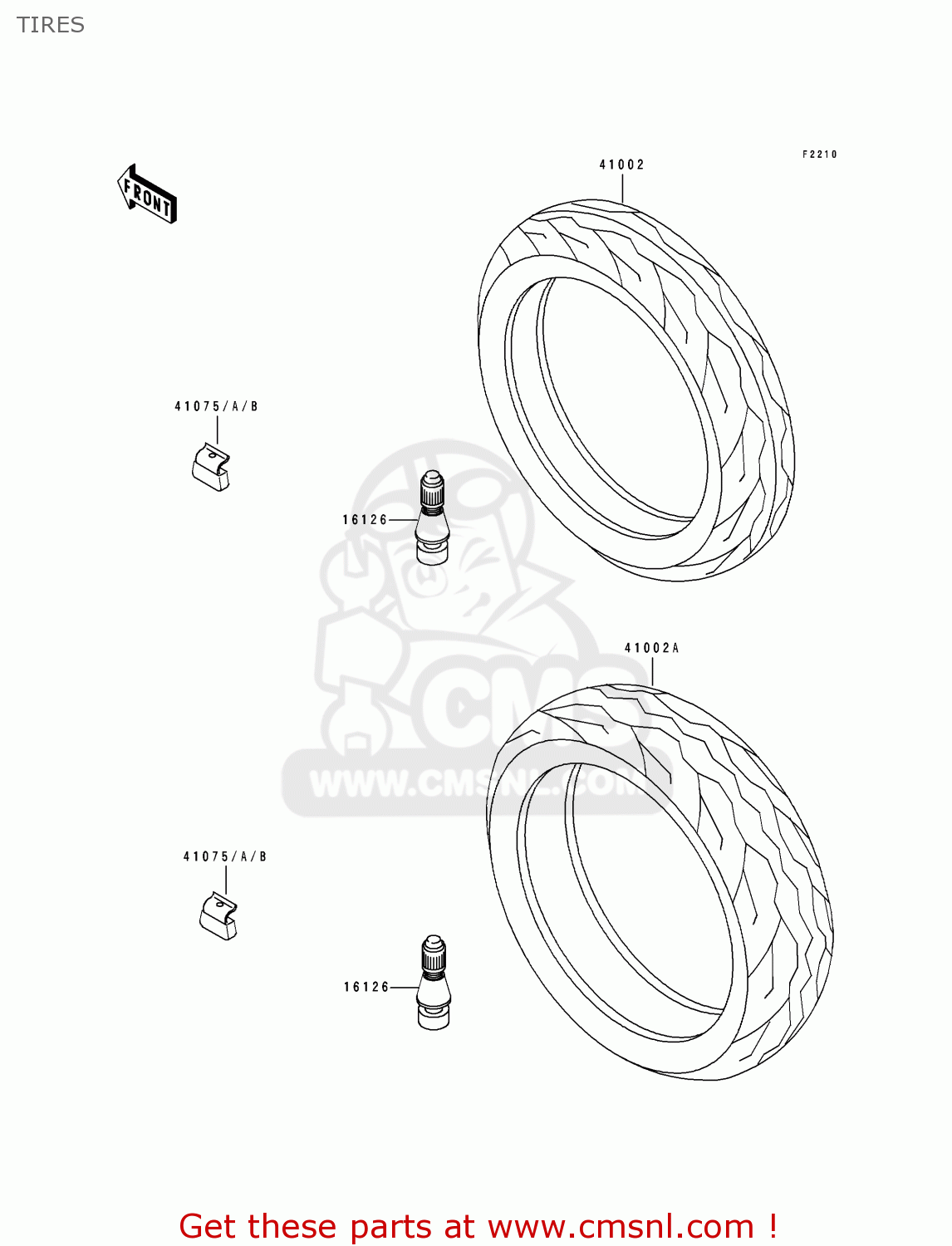 TIRES ZR1100A1 1992 CANADA