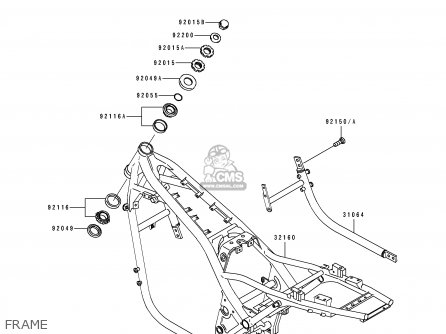FRAME - ZR1100A1 1992 CANADA