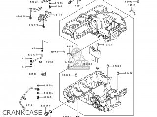 CRANKCASE - ZR1100A3 1994 CANADA