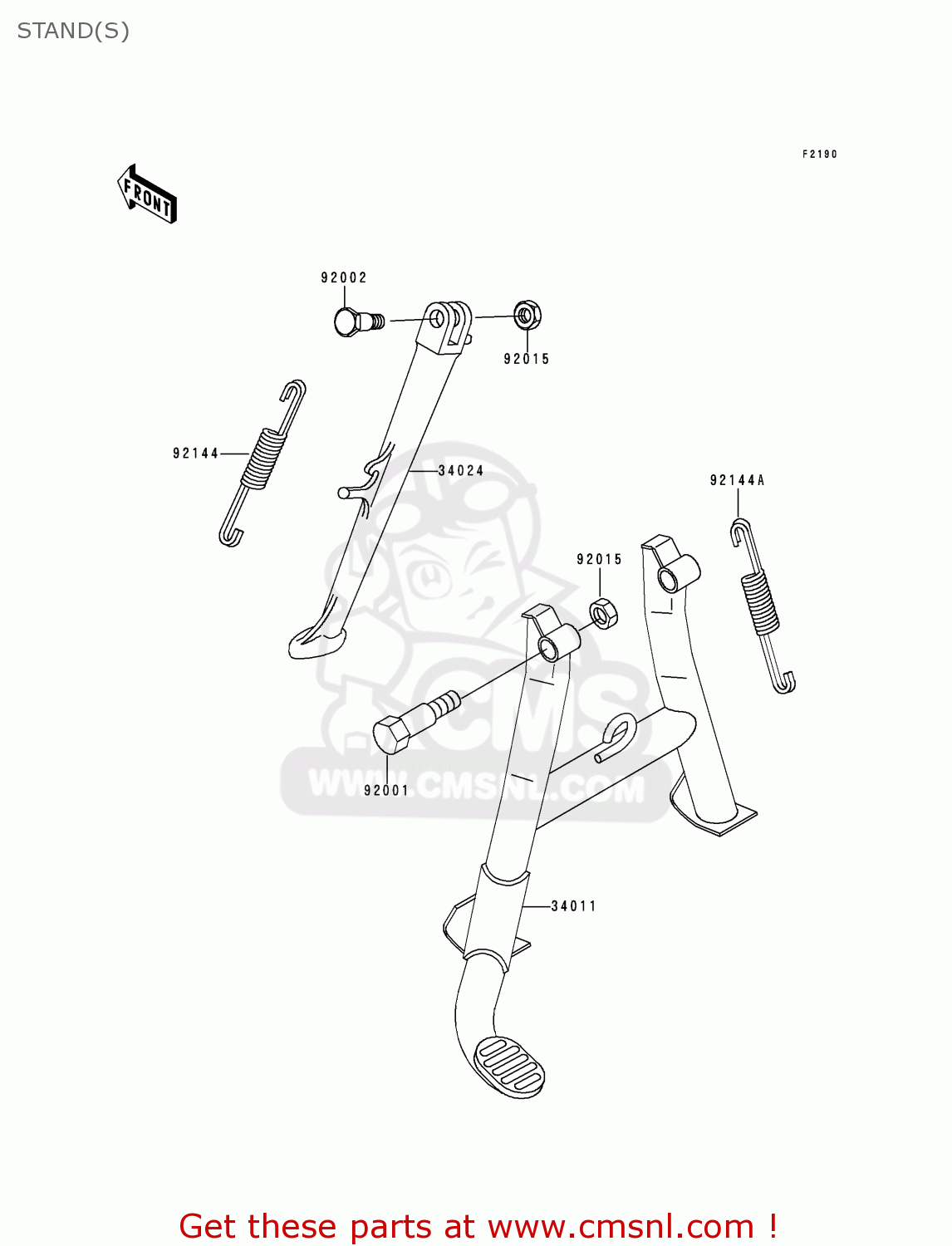 STAND(S) ZR1100A3 ZEPHYR 1100 1994 EUROPE UK FR AR FG GR ST
