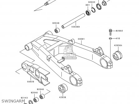 SWINGARM - ZR1100A4 1995 CANADA
