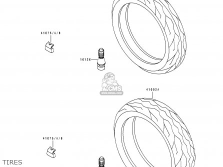 TIRES - ZR1100A4 1995 CANADA