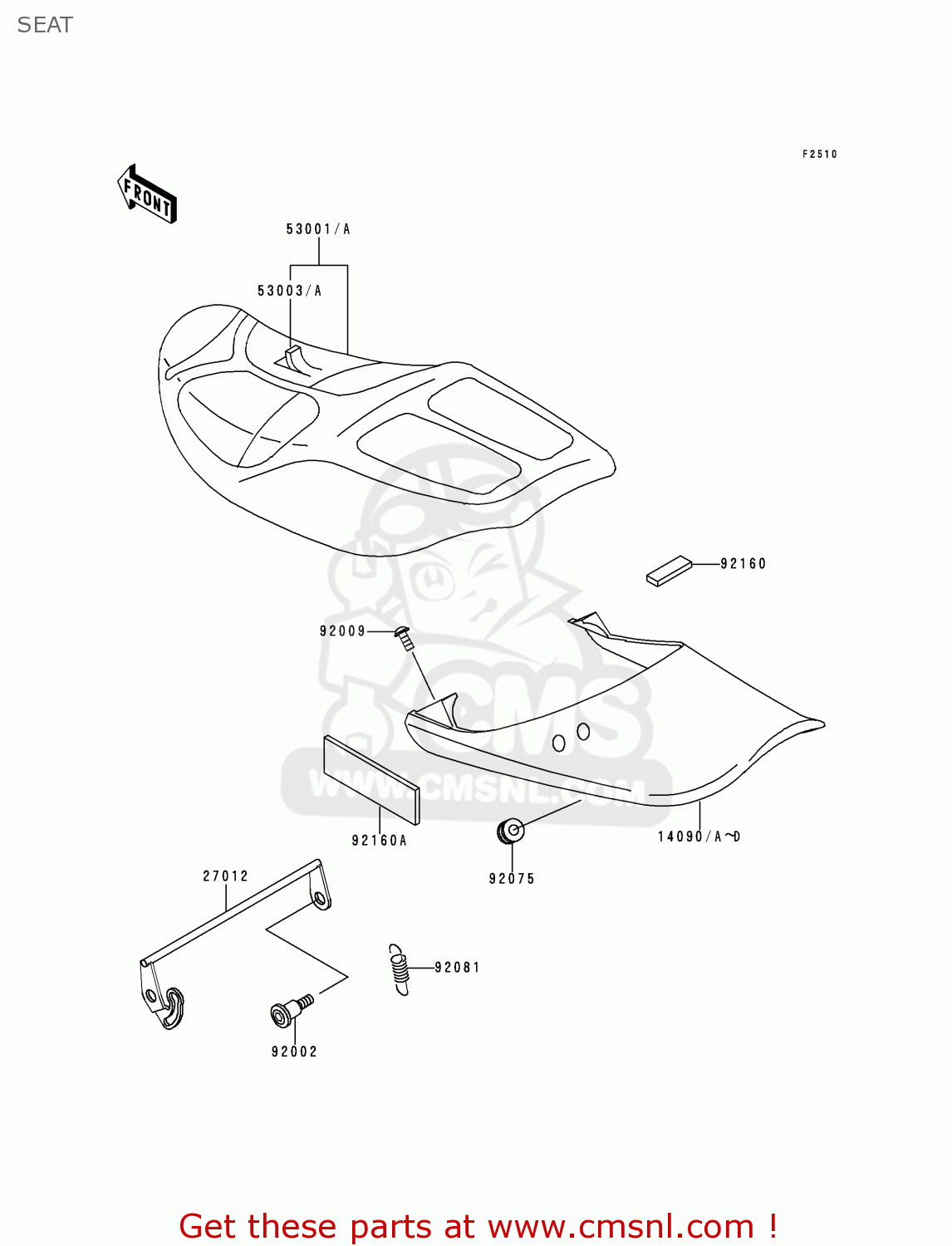 SEAT ZR1100A4 ZEPHYR 1100 1995 EUROPE UK FR AR FG GR ST