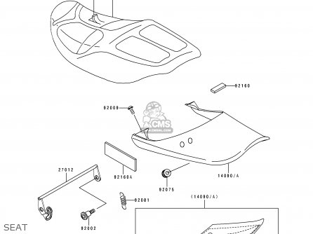 SEAT - ZR1100B1 ZEPHYR 1100 1996 UNITED KINGDOM NL FG GR NR ST