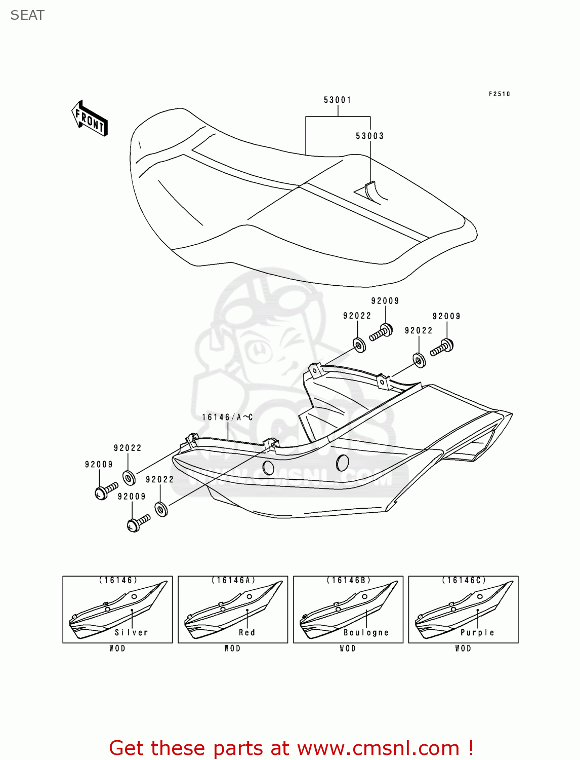 SEAT ZR1100D4 ZRX1100 2000 EUROPE FR