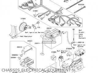 CHASSIS ELECTRICAL EQUIPMENT - ZR1200A3 ZRX1200R 2003 USA CALIFORNIA CANADA