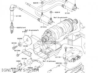 IGNITION SYSTEM - ZR1200A3 ZRX1200R 2003 USA CALIFORNIA CANADA